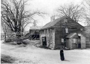 Old Abbott Homestead in Andover